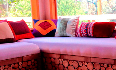 Interior cabaña Spa Navitas